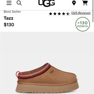 UGG Tazz Platform New in the box size 9